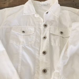 White cotton jacket